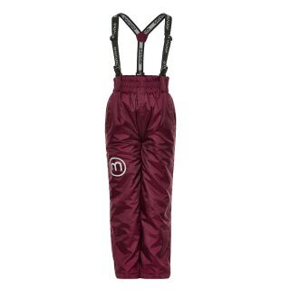 Minymo Kinder Ski Hose weinrot