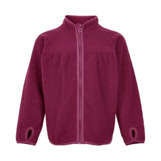 Minymo Outdoor Fleecejacke Brombeere