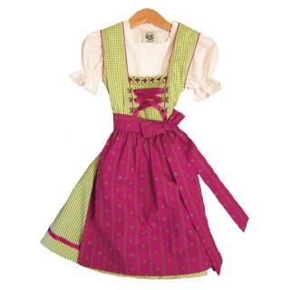 Trachtenkleid Kinderdirndl 3tlg. Set von Isar Trachten