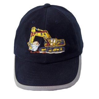 Security Baseball Kappe Bagger blau