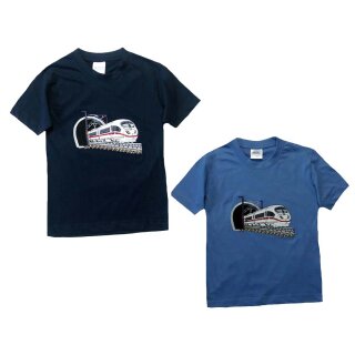 T-Shirt Stickerei Schnellzug Zug